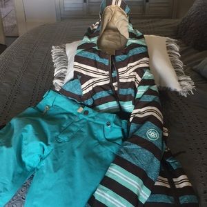 686 ski pants and jacket
